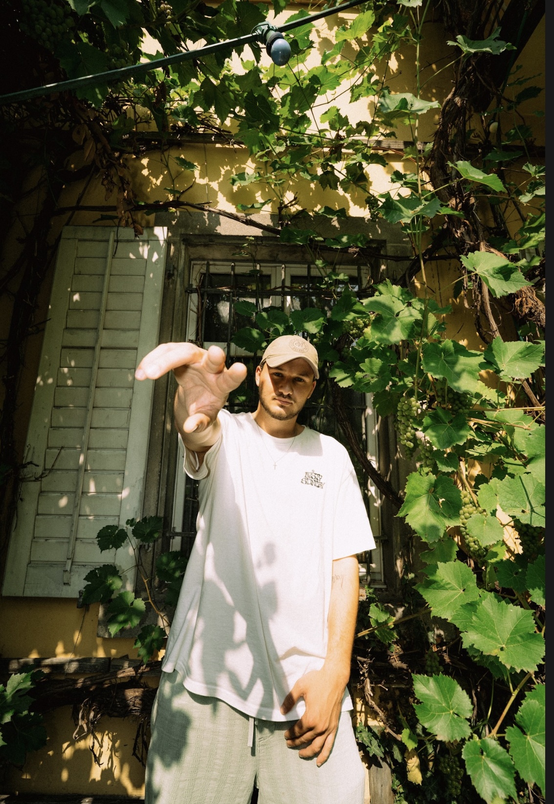 :DARREN portrait among grape vines